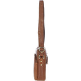 Mens Elegant Ashwood Leather Messenger Bag Honey: T-79