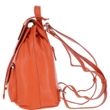 Ashwood Genuine Leather Compact Backpack Orange: Y-57
