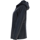 Ashwood Leather Hooded Jacket Black: J-1948