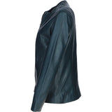 Ladies Ashwood Leather Casual Jacket Navy: AWL-881