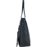 Ashwood Leather Shoulder Bag with Detachable Pouch Black: 64454