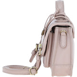 Stylish Ashwood Leather Small Satchel Bag Beige: Y-61