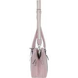 Ashwood 3 Section Large Leather Handbag Wood Rose: X-39