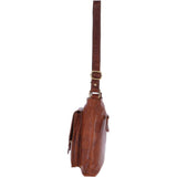 Vintage Medium Leather Shoulder Bag Honey – G23