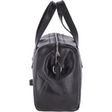 The Bridge Medium Italian Leather Barrel Bag Iron Blue  - 44253 01 09 NH