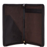 Leather Document Holder Brown : A4 Sleeve