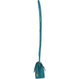 Ashwood Elegant Leather Crossbody Bag with Twist Lock Green: Y-52