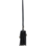 Ashwood Medium Leather Crossbody Bag Black: V-81