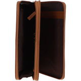 Ashwood Hi Veg Leather Tablet Holder and A4 Sleeve Section Tempo Tan : 8141