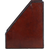 Premium Ashwood Leather Handcrafted Book Holder Chestnut: LF-115