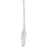 Ashwood Leather Smart Tab Cross Body Bag Ice Grey: 63621/Tab