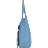 Ashwood Leather Shoulder Bag with Detachable Pouch Denim: 64454