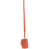 Ashwood Leather Compact Crossbody Bag with Adjustable Strap Orange: Y-53