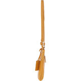 Ashwood Curve  Zip Top Leather Cross Body Bag Mustard: 64640/curve
