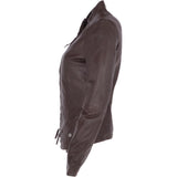 Leather Jacket Mid Brown/nap: NIBI 2