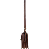 Ashwood Medium Leather Crossbody Bag Brown: V-81