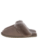 Women's Classic Suede Sheepskin Slippers Mink: Pippa