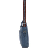 Brampton Leather Men's Laptop Bag Navy: 64547
