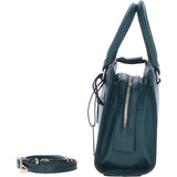 Ashwood Three Section Leather Tote Shoulder Bag Green: Z-73