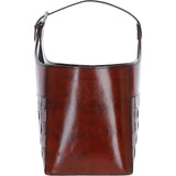 Ashwood Leather's Deluxe Handcrafted Simple & Unique Magazine Holder Chestnut: LF-162