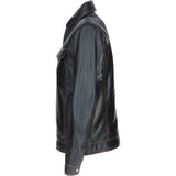 Ashwood Leather Bomber Jacket Black Ruboff: 1896
