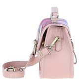 Ashwood Leather & Harris Tweed® Cloth Small Satchel Bag Baby-Pink/Pink: TW-67-15-BP