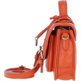 Stylish Ashwood Leather Small Satchel Bag Orange: Y-61