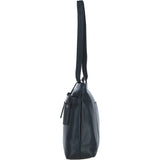 Ashwood Elegant Multi-Pocket Shoulder Bag Black: Newport