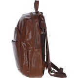 Vegetable Tanned Leather Backpack Chestnut : 11319