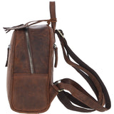 Ashwood Vintage Leather Backpack Mud/brown: Tenbury
