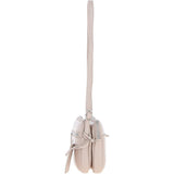 Ashwood Leather Crossbody X Shoulder Bag Mushroom: Sterling
