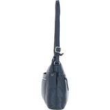 Ashwood Leather Ladies Essential Crossbody Bag Navy: MI-09