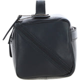 Leather Washbag Black: K-49