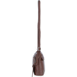 Ashwood Leather Crossbody Bag Cognac: Bristol
