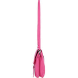 Ashwood Leather Smartphone Crossbody Bag Hot Pink: York