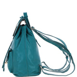 Ashwood Genuine Leather Compact Backpack Green: Y-57