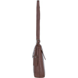 Ashwood Stylish Shoulder Bag Cognac: Derby