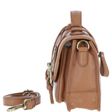 Stylish Ashwood Leather Large Satchel Bag Butterscotch: Y-63