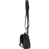 Ashwood Leather Shoulder x Crossbody Bag Black: P-65