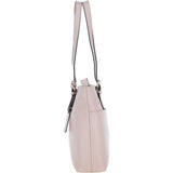 Elegant Shoulder Bag with Adjustable Straps Beige: 64562