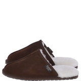 Fenland Classic Mens Slippers Brown: Duke