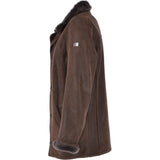 Classic Leather Sheepskin Coat Brown : Gerald