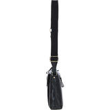 Exquisite Ashwood Leather Cross Body Bag for Women Black: G-17