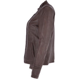 Leather Jacket Mid Brown/nap: AWL-710