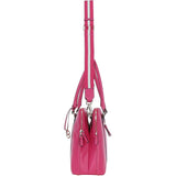 Ashwood 3 Section Large Leather Handbag Pink: X-39