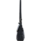Ashwood Leather Crossbody Bag Black: M-84