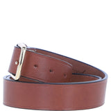 Real Leather Handmade Mens Belt Tan: MB-150
