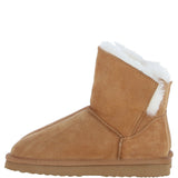 Fenland Ladies Sheepskin Boots Tan: Becca-Boots