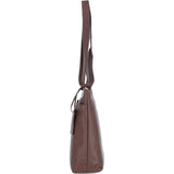 Ashwood Elegant Multi-Pocket Shoulder Bag Cognac: Newport