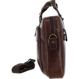 Ashwood Hi Veg Leather Laptop Briefcase Tempo Brown: 8143